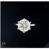 Image 1 : #1028-5.00 CT GRA CERTIFIED ROUND BRILLIANT CUT