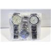 Image 1 : 3 SET OF STAINLESS STEEL WATCHES NEW