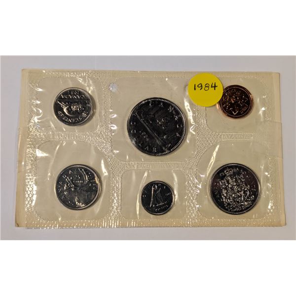1984 RCM 6 COIN SEALED UNCIRCULATED SET INCLUDES