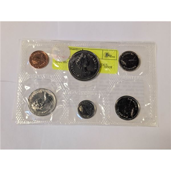 1981 RCM 6 COIN SEALED UNCIRCULATED SET INCLUDES