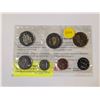 Image 2 : 2001 RCM 7 COIN SEALED UNCIRCULATED SET INCLUDES