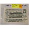 Image 2 : TWO 1973 CANADA $1 NOTES UNC SEQUENTIAL