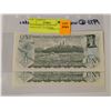 Image 2 : 1973 CANADA $1 NOTES UNC SEQUENTIAL ECH4566989