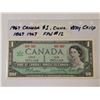 1967 CANADA $1 NOTE UNC BEATTIE/RAMINSKY FPN#12