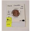 2004 MINT CANADA 1C QUEEN ELIZABETH 2