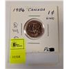 1986 PL CANADA 1C QEII