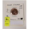 Image 1 : 2008 MINT CANADA 1C QUEEN ELIZABETH 2 - MAGNETIC