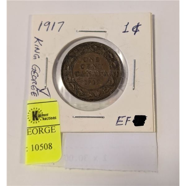 1917 EF CANAFA 1C - KING GEORGE V