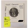 Image 1 : 2009 MINT CANADA 25C FROM UNC ROLL - SPEED SKATING
