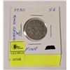 1930 FINE CANADA 5C KING GEORGE V
