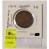 1919 EF CANADA 1C KING GEORGE V