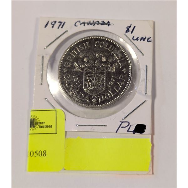 1971 PL CANADA $1 QUEEN ELIZABETH 2 (100 YEAR