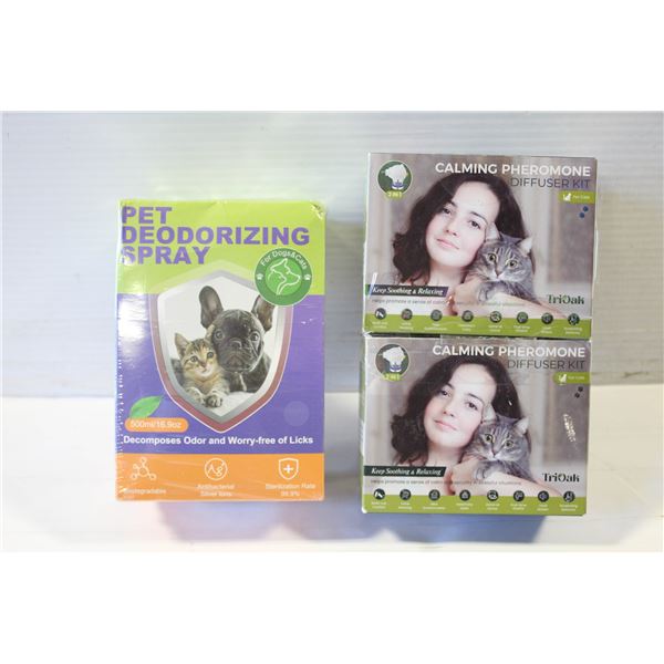 4 PACK TRIOAK CAT PHEROMONES CALMING DIFFUSER
