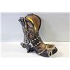 EBROS WESTERN TEXAS STAR COWBOY BOOT AND SPUR