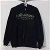 MENS MED MONTANA ROCKY MOUNTAINS BLK HOODIE