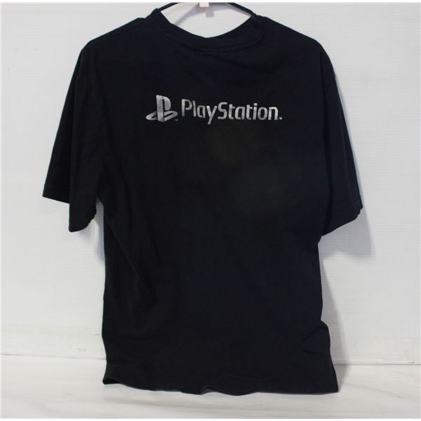 BLACK PLAYSTATION TSHIRT SIZE MED
