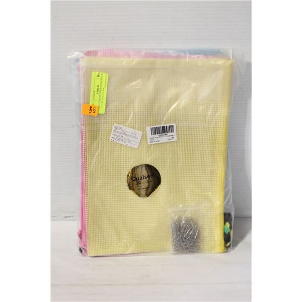 12 PCS MESH ZIPPER WATERPROOF OXFORD BAGS NEW