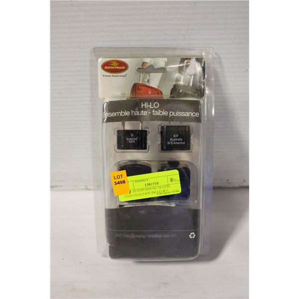 NEW AUSTIN HOUSE TRAVEL ESSENTIALS KIT INCLUDES