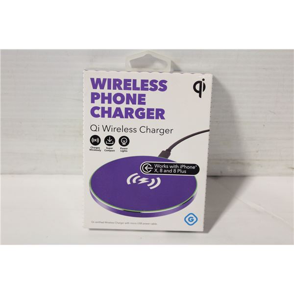 NEW WIRELESS QI PHONE CHARGER