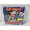 CHRISTMAS VACATION CARD SCRAMBLE BOARD GAME