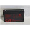 Image 1 : CSB SEALED LEAD ACID BATTERY 6V 7.2A NEW