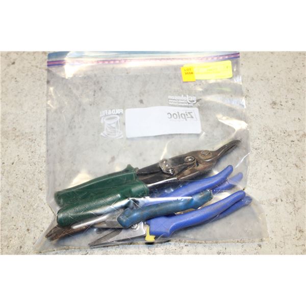 SHEARS & SNIPS 4 PAIRS