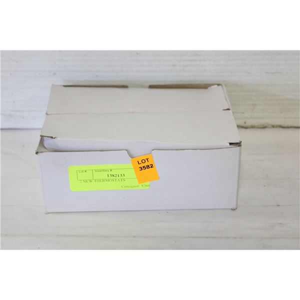 2 NEW THERMOSTATS