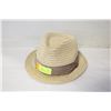 Image 1 : MEN'S CLASSIC FEDORA WITH BAND- ONE SIZE FIT