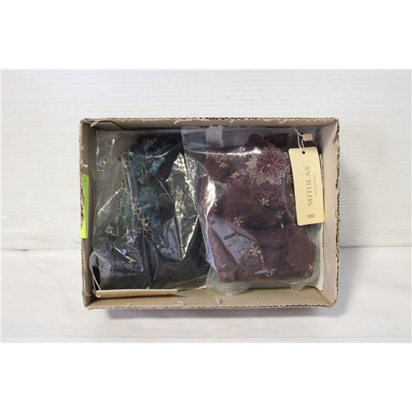 2X NEW LACE BRA, SIZE 38D, WITH TAGS