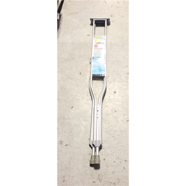 ALUMINUM LIGHTWEIGHT CRUTCHES- TALL ADULT-