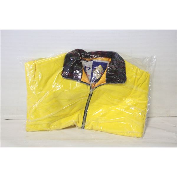 NEW S LOGO ATHLETIC/NFL YELLOW JACKET