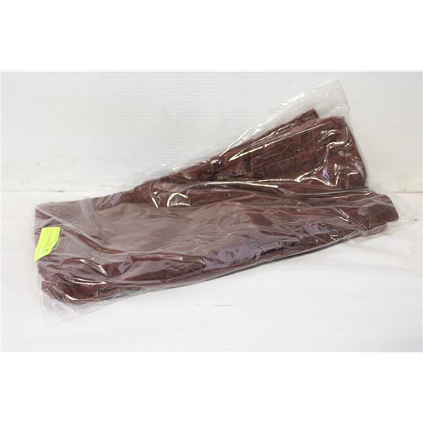 NEW WOMENS CORDUROY BRWN JEANS S 14