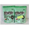 NEW M&M'S MINT 2 PACKAGES