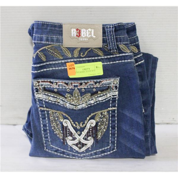 WOMEN'S REBEL JEANS W30
