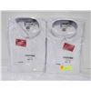 NEW MEN'S SHIRTS 2 OXFORD WHITE SIZE M