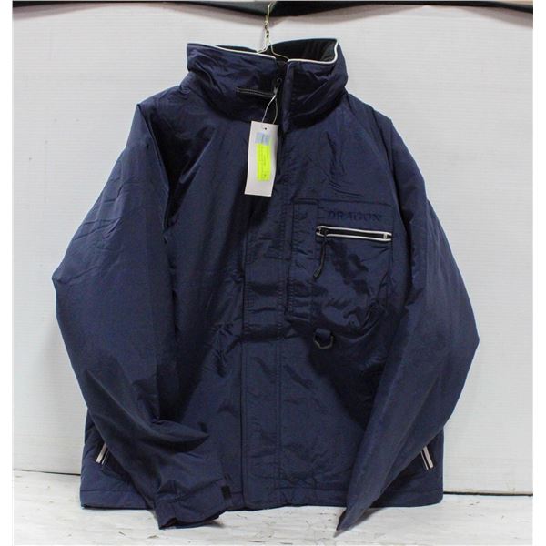 NEW DRAGON COLLECTION NAVY WINTER JACKET L