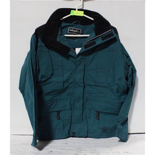NEW PARABOLA JACKET TEAL XS
