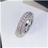 Image 1 : NEW SZ 7 LUXURY FULL INLAID STYLE RING