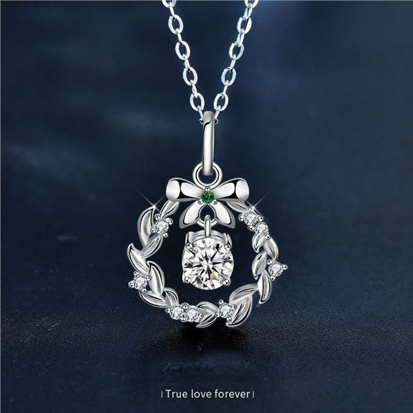 GRA CERTIFIED BRILLIANT CUT MOISSSANITE NECKLACE