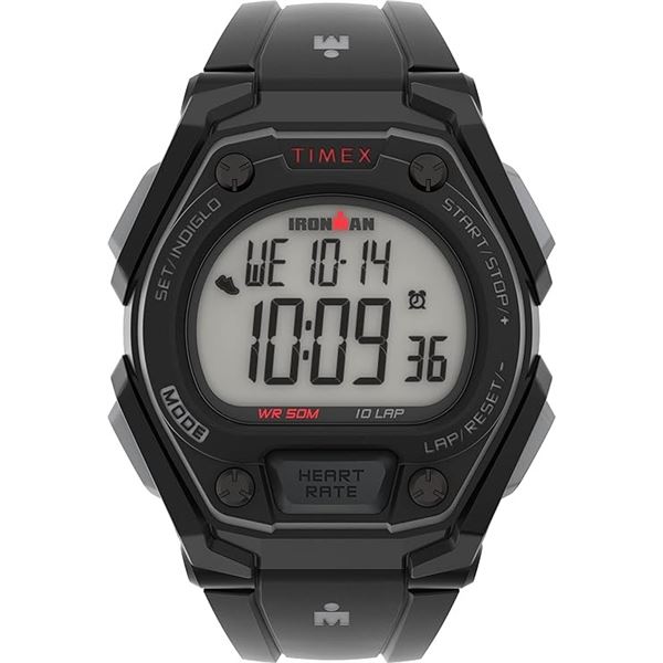 NEW TIMEX IRONMAN CLASSIC 10+ RESIN STRAP