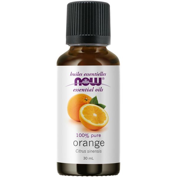 NEW NOW ESSENTIALS OILS 100% ORANGE 30ML