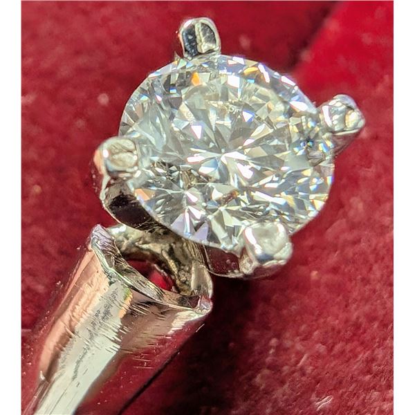 BZ2107-21E 14K 1CT LAB DIAMOND SI FG RING