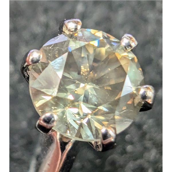 BZ2107-50E 10K 1.6G NATURAL DIAMOND 1.2CT RING