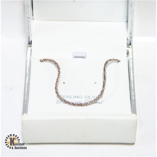 .925 STERLING SILVER TWIST ROPE