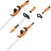 NEW GARCARE CORDED 2 IN 1 POLE HEDGE TRIMMER