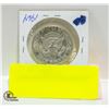 Image 2 : 1964 US KENNEDY HALF DOLLAR 90% SILVER