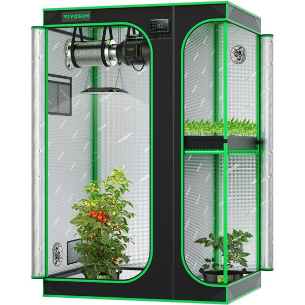 NEW VIVOSUN GROW TENT 2 IN 1 SERIES H-71.5" W-36"
