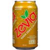 NEW 24 PACK ZEVIA CREAM SODA - 355ML CANS