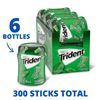 Image 1 : NEW TRIDENT SPEARMINT GUM 6 X 50 PIECES BB 7/25