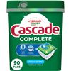 NEW 90 PODS CASCADE COMPLETE DISHWASHER DETERGENT